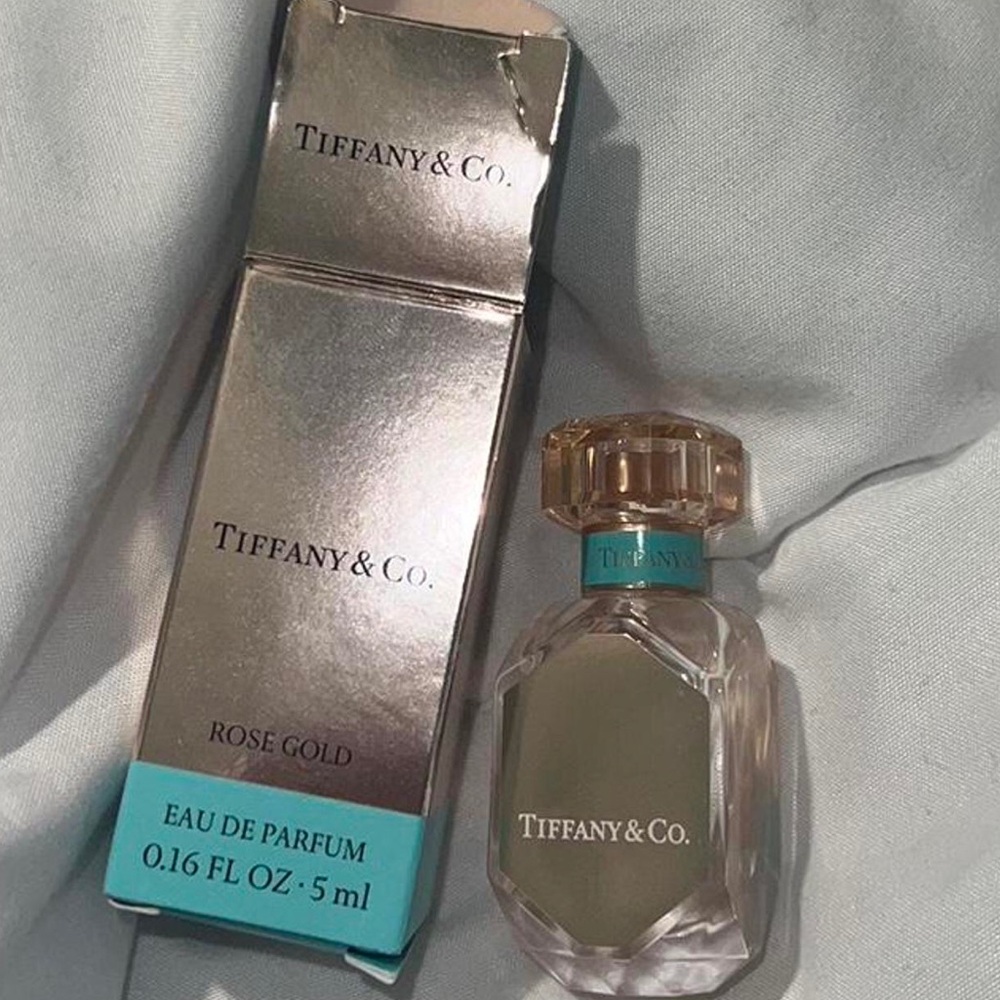 Tiffany & co rose gold MINI travel size womens NEW